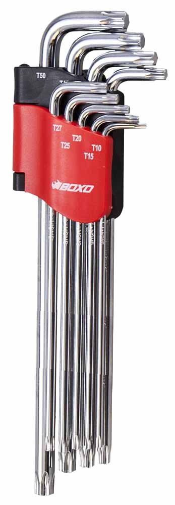 9 Pc XL Torx Key Wrench Set