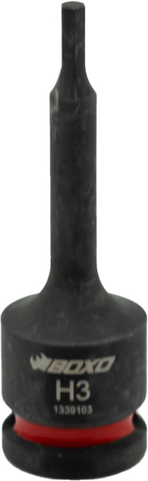3/8"Dr. Impact Hex Bit Socket 3mm x 60L