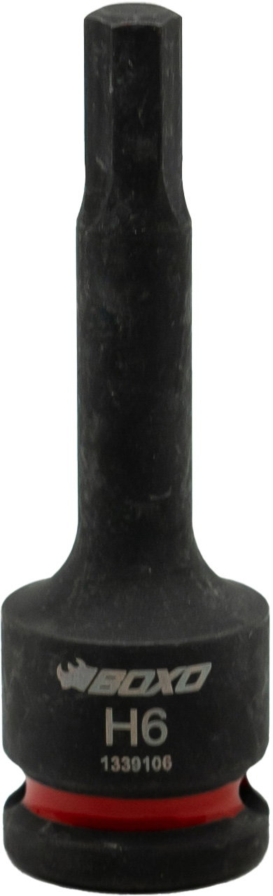3/8"Dr. Impact Hex Bit Socket 6mm x 60L