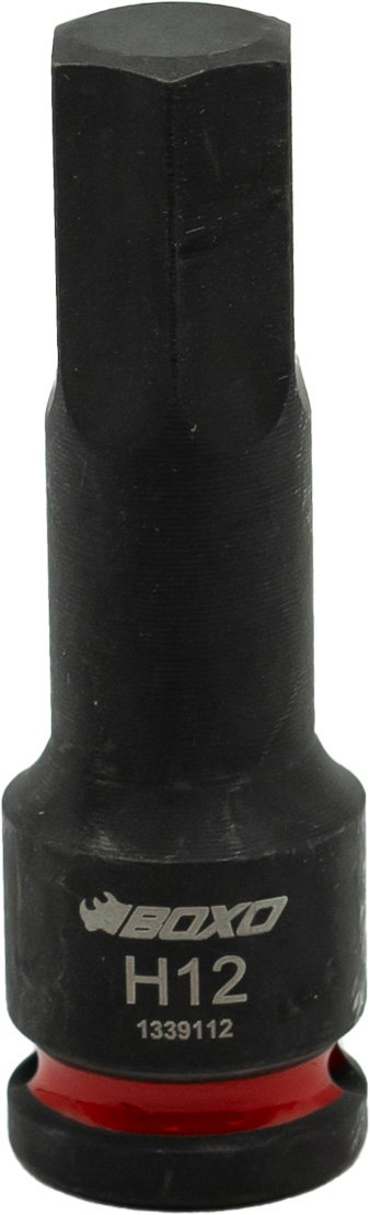 3/8"Dr. Impact Hex Bit Socket 12mm x 60L