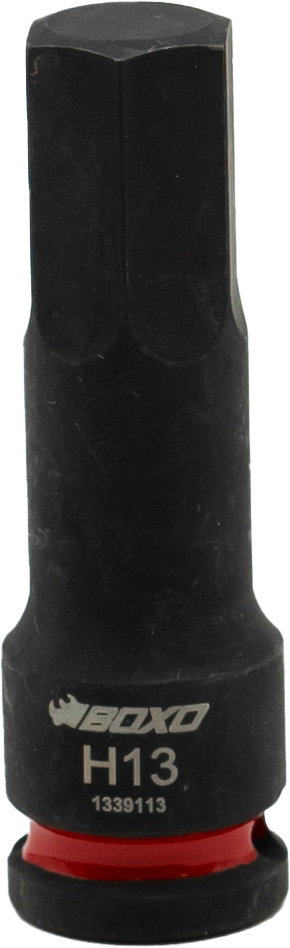 3/8"Dr. Impact Hex Bit Socket 13mm x 60L