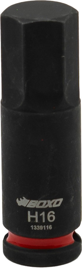 3/8"Dr. Impact Hex Bit Socket 16mm x 60L