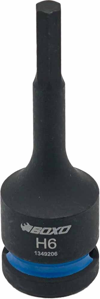 1/2"Dr. Impact Hex Bit Socket 6mm x 78L