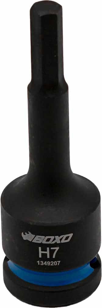 1/2"Dr. Impact Hex Bit Socket 7mm x 78L