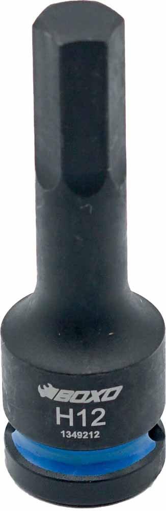 1/2"Dr. Impact Hex Bit Socket 12mm x 78L