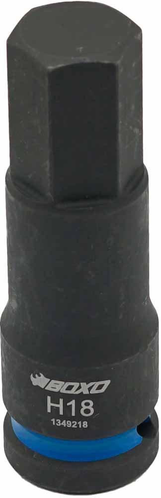 1/2"Dr. Impact Hex Bit Socket 18mm x 78L
