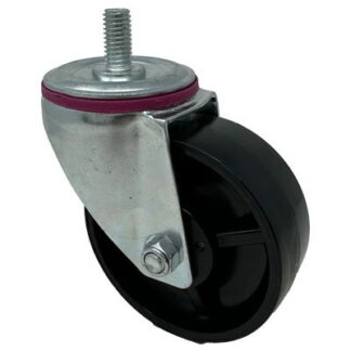 GoJak 4" Castor Assembly - Violet Ring (2nd Gen) (GJ6313/GJ5