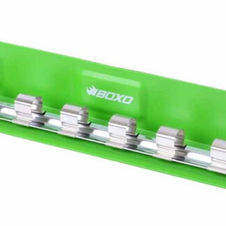 10pc 1/2" Magnetic L Type Socket Tray - Green