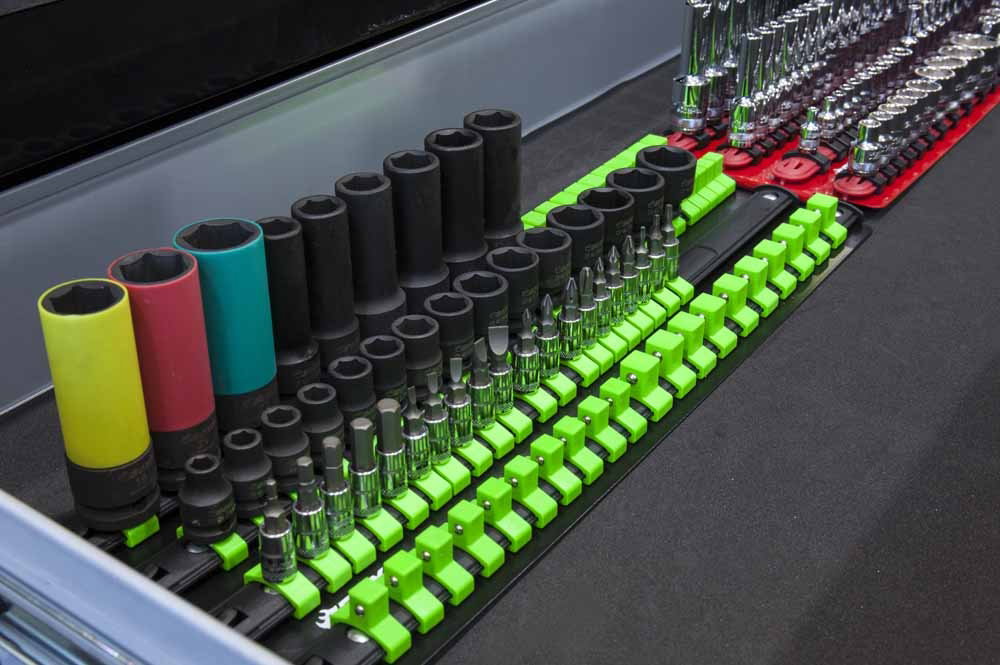 80 Pc Black / Green Socket Tray (STH-012) - Image 4