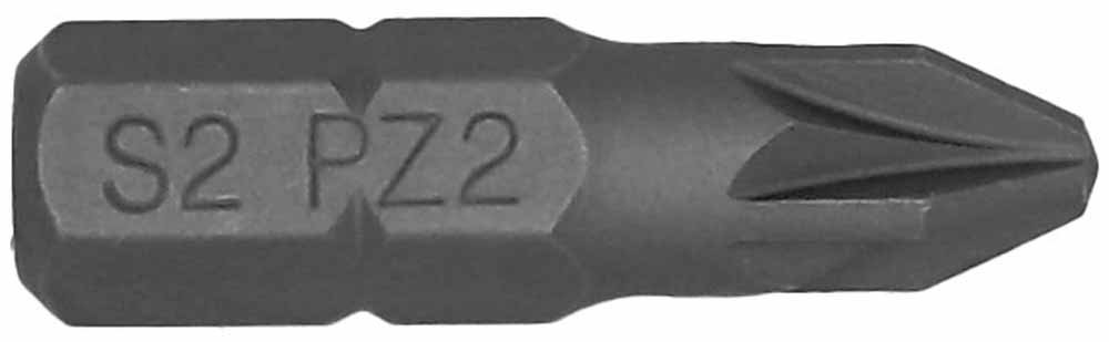 1/4" Pozi Bit #2 x 25L