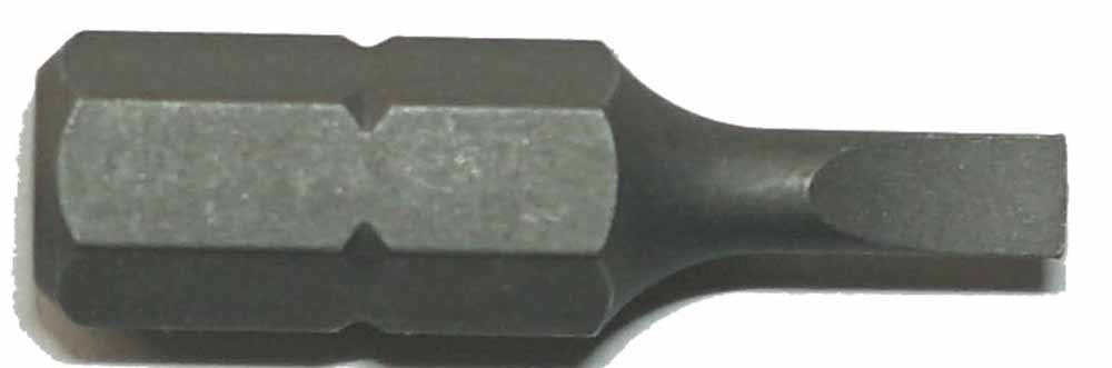 1/4" Slotted Bit 3mm x 25L