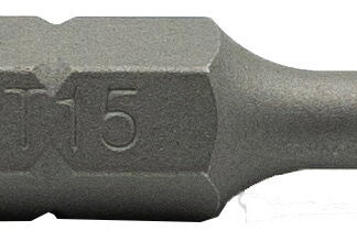 1/4" Torx Tampered Bit T15 x 25L
