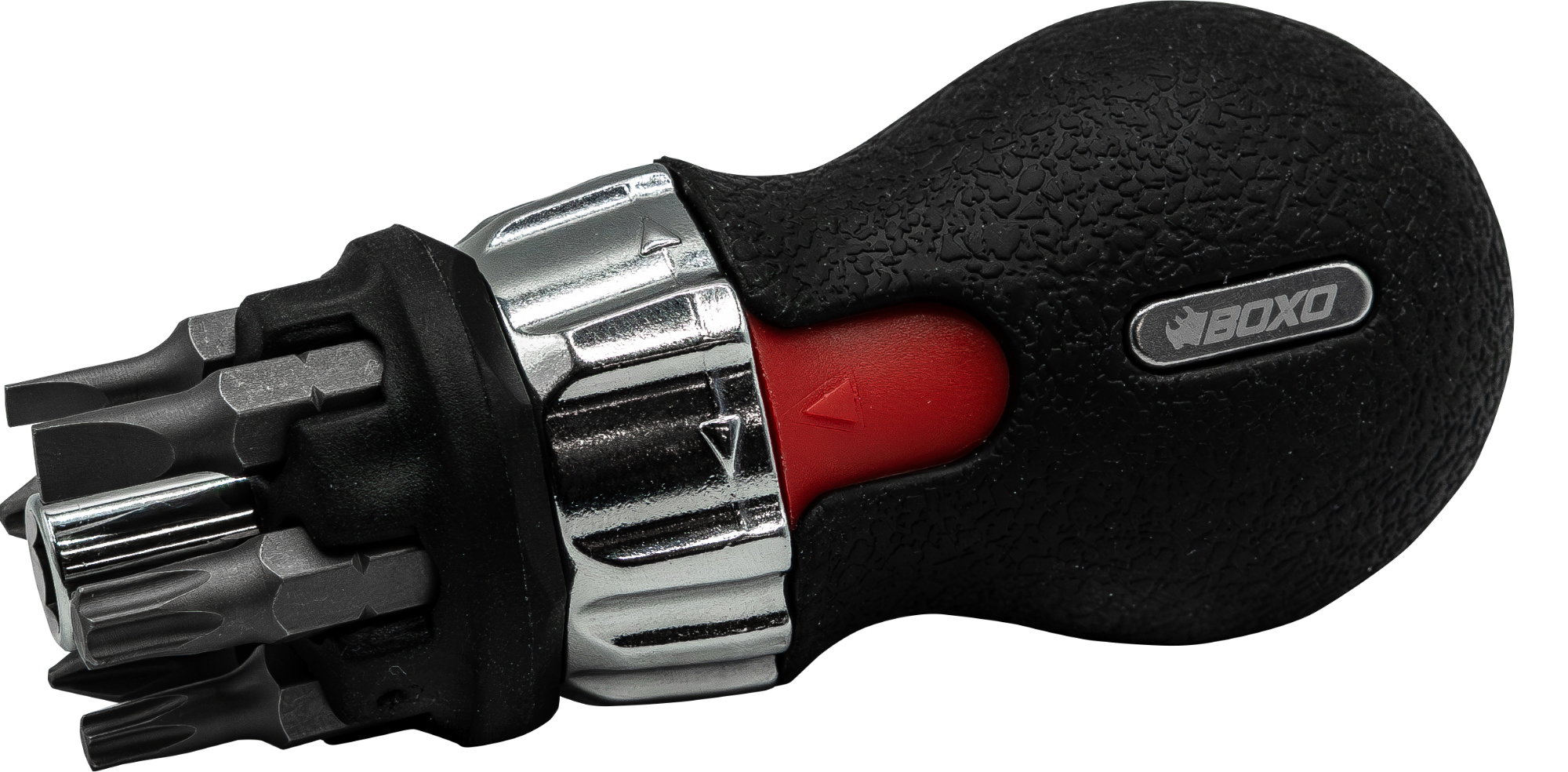 Stubby Ratcheting Screwdriver w/ bits storage - Image 2