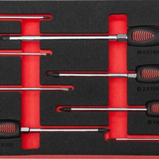 8 Pc Screwdriver Set in EVA Foam