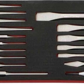 17Pc Punch & Chisel Set