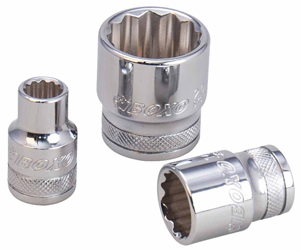 12 PT 1/4" Shallow Socket Set In EVA Foam - Image 2
