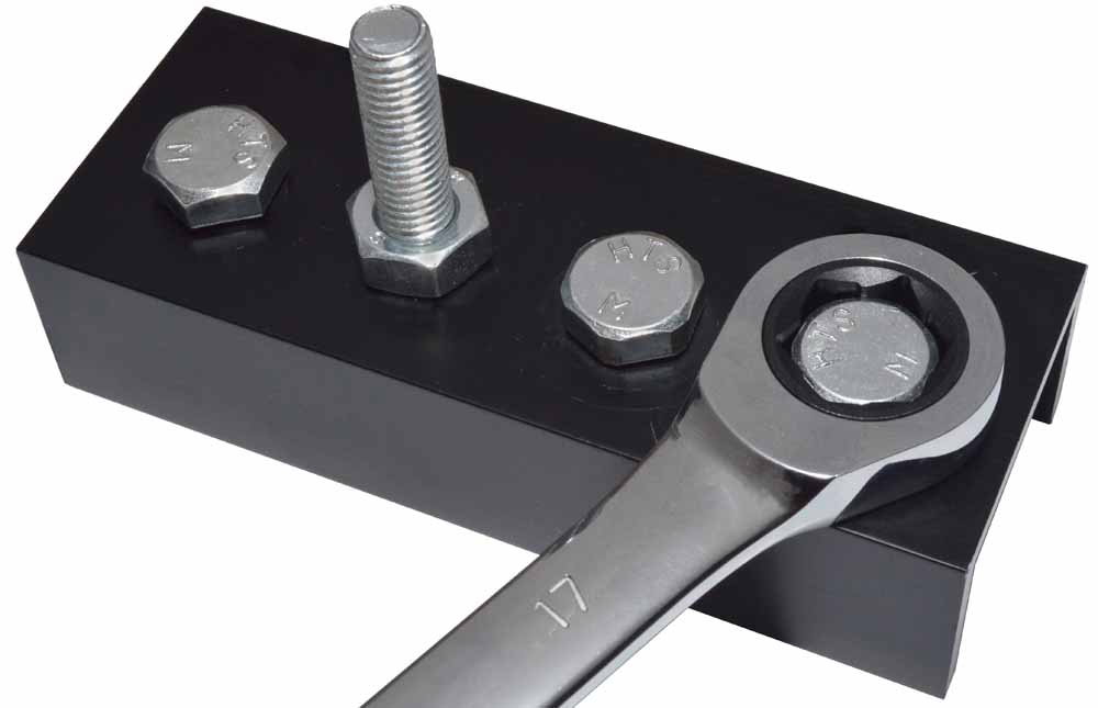 12 Pc Bolt Extractor Non-Reversible Ratcheting Spanner Set - Image 7