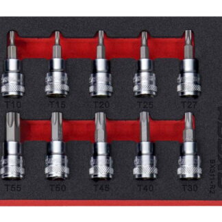 3/8" Torx Bit Socket Set In EVA Foam