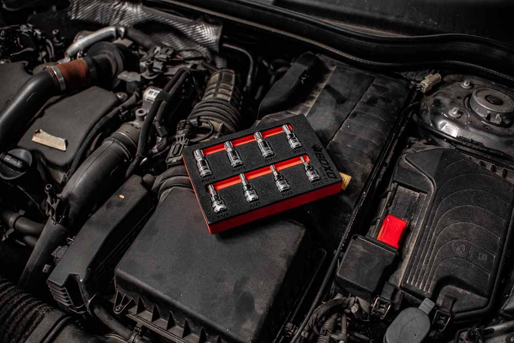 3/8" Ribe Bit Socket Set In EVA Foam - Image 3