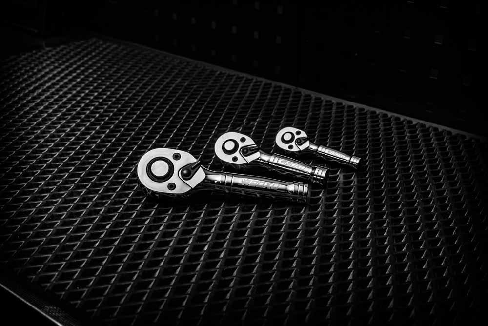 3 Pc Stubby Ratchet Set In EVA Foam - Image 2