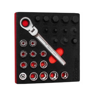 26 Pc 3/8" Low Profile Go-Through Socket Set