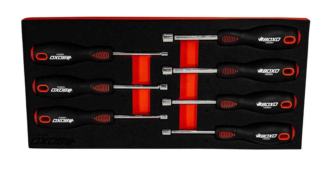 7 Pc Nut Driver Handle Set MM