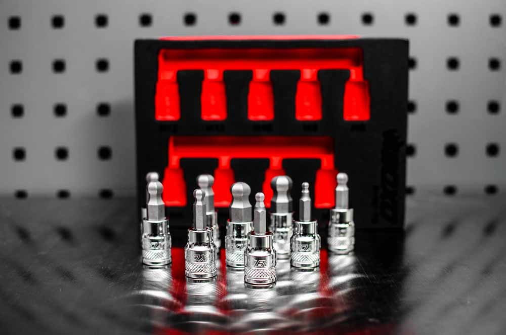 3/8" Ball-Ended Hex Bit Socket Set in EVA Foam - Image 5