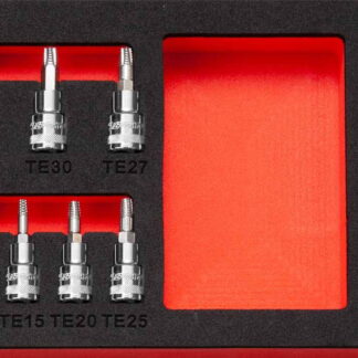 Boxo 1/4" Torx Extractor Bit Socket Set In EVA Foam