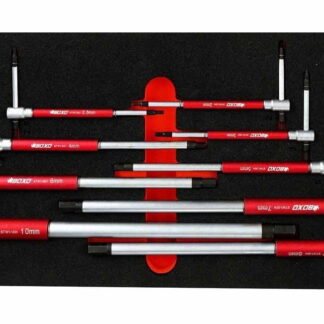 9 Pc 3 Way Spinner Hex T-Handle Wrench Set