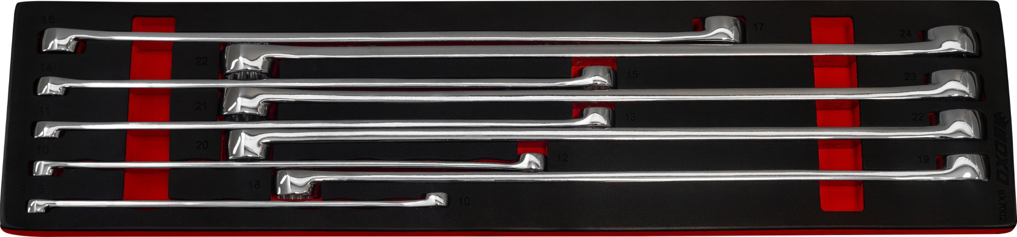 Boxo 9Pc Aviation Spanner Set