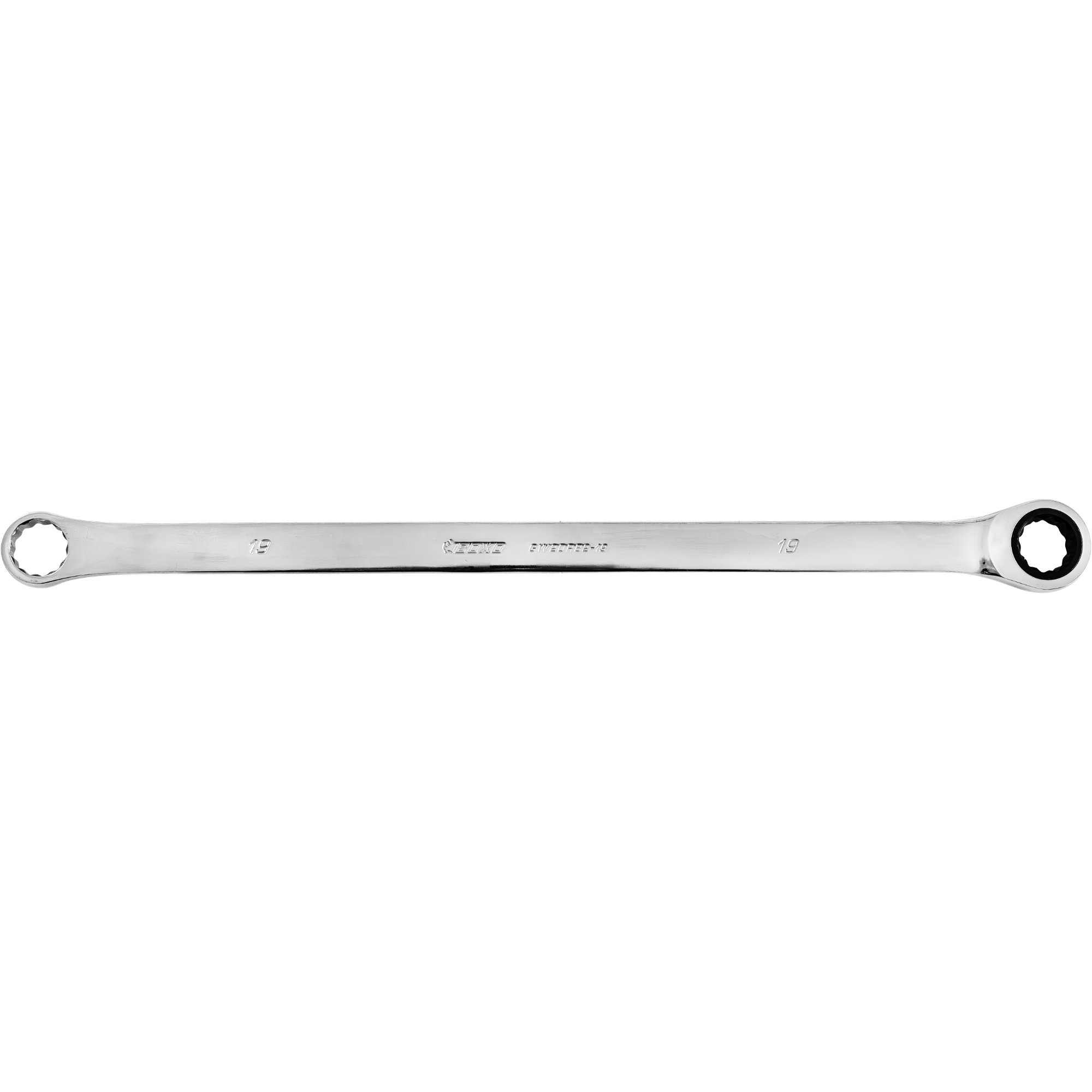 10 Pc XL 90T Double Ring Ratchet/Fixed Spanner Set - Image 2