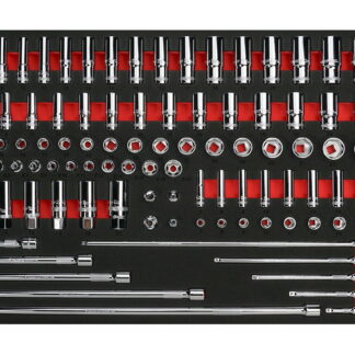 Boxo 93pc 1/4" & 3/8" Drive Socket Set