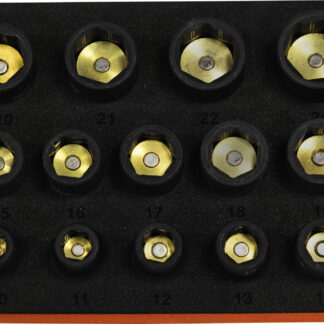 14 pcs 1/2"Dr. Impact Magnetic Socket Set 10 To 24mm