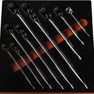 9 Pc 90T Ratchet Master Set In Foam