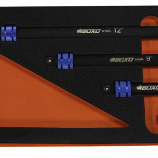 4 Pc 1/2" Impact Extension Set With Quick Release