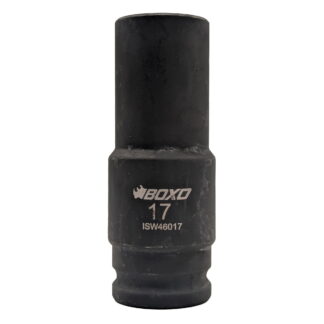 17mm 1/2"Dr. 6pt Weighted Impact Socket (BX908-R)