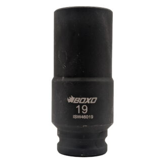 19mm 1/2"Dr. 6pt Weighted Impact Socket (BX908-R)