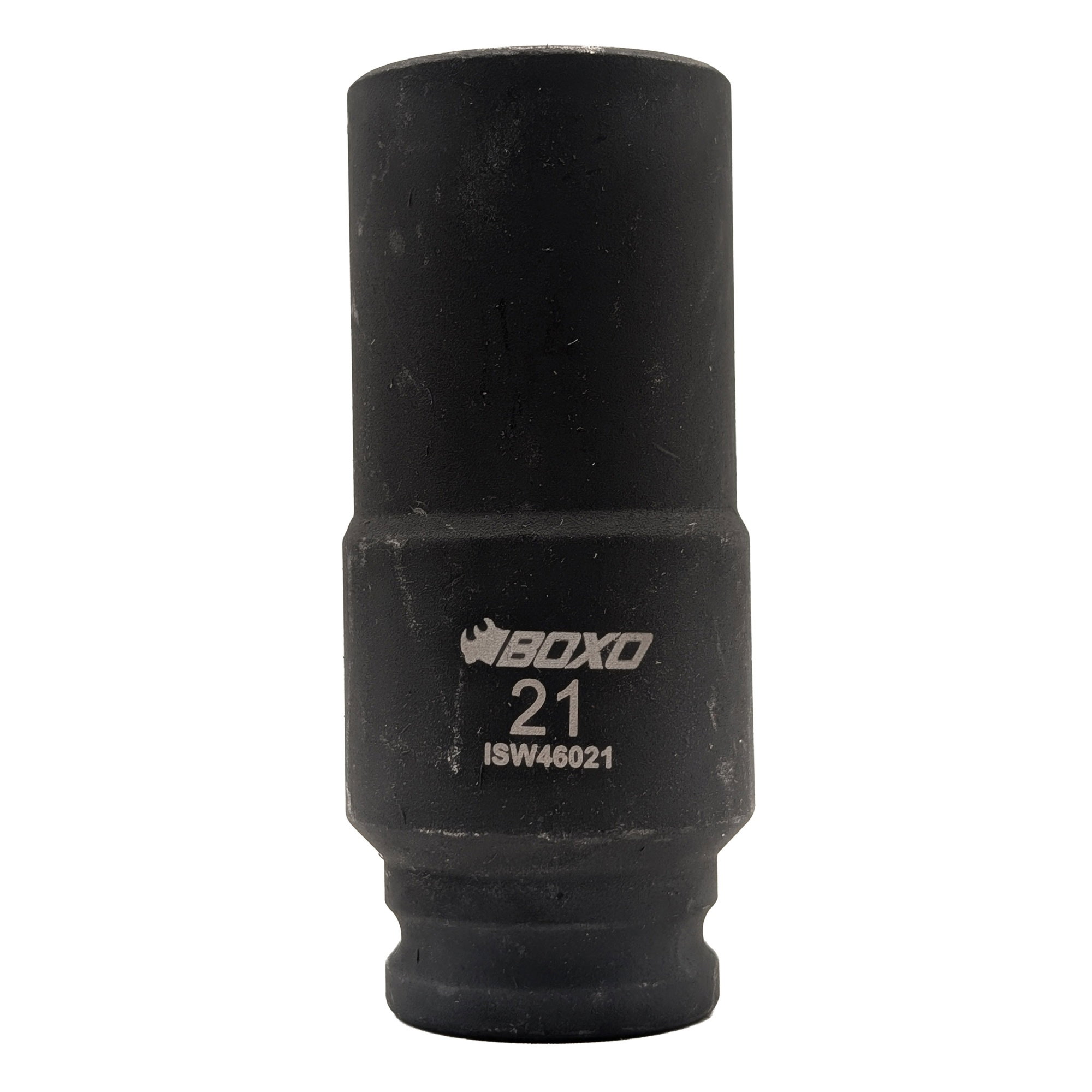 21mm 1/2"Dr. 6pt Weighted Impact Socket (BX908-R)