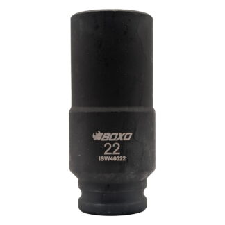 22mm 1/2"Dr. 6pt Weighted Impact Socket (BX908-R)