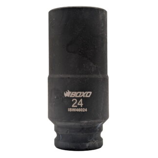 24mm 1/2"Dr. 6pt Weighted Impact Socket (BX908-R)