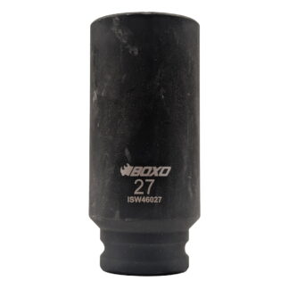 27mm 1/2"Dr. 6pt Weighted Impact Socket (BX908-R)