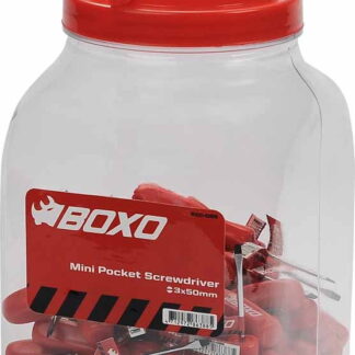 Mini Pocket Screwdriver 100 Pc Jamjar