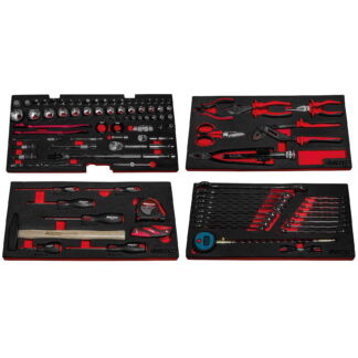 103-Piece Metric tool Set For Moto Box ECC20301L-SBK1