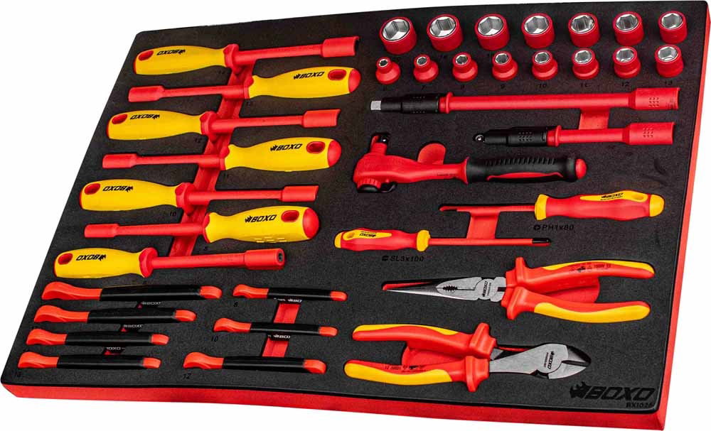 Insulated 36 Pc VDE Tool Set for Hybrid Vehicles - Image 2