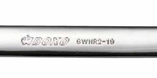 19mm Non Reversible Combi Ratchet Wrench