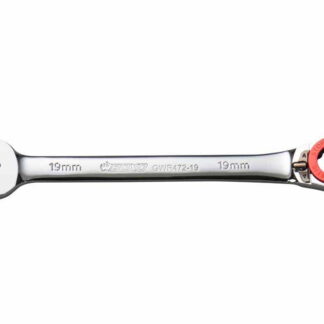 19mm 100T Ratchet Spanner wth Magnetic Stop Ring & Anti Slip