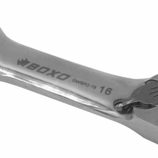 Boxo 16mm Stubby Reversible Ratchet Spanner