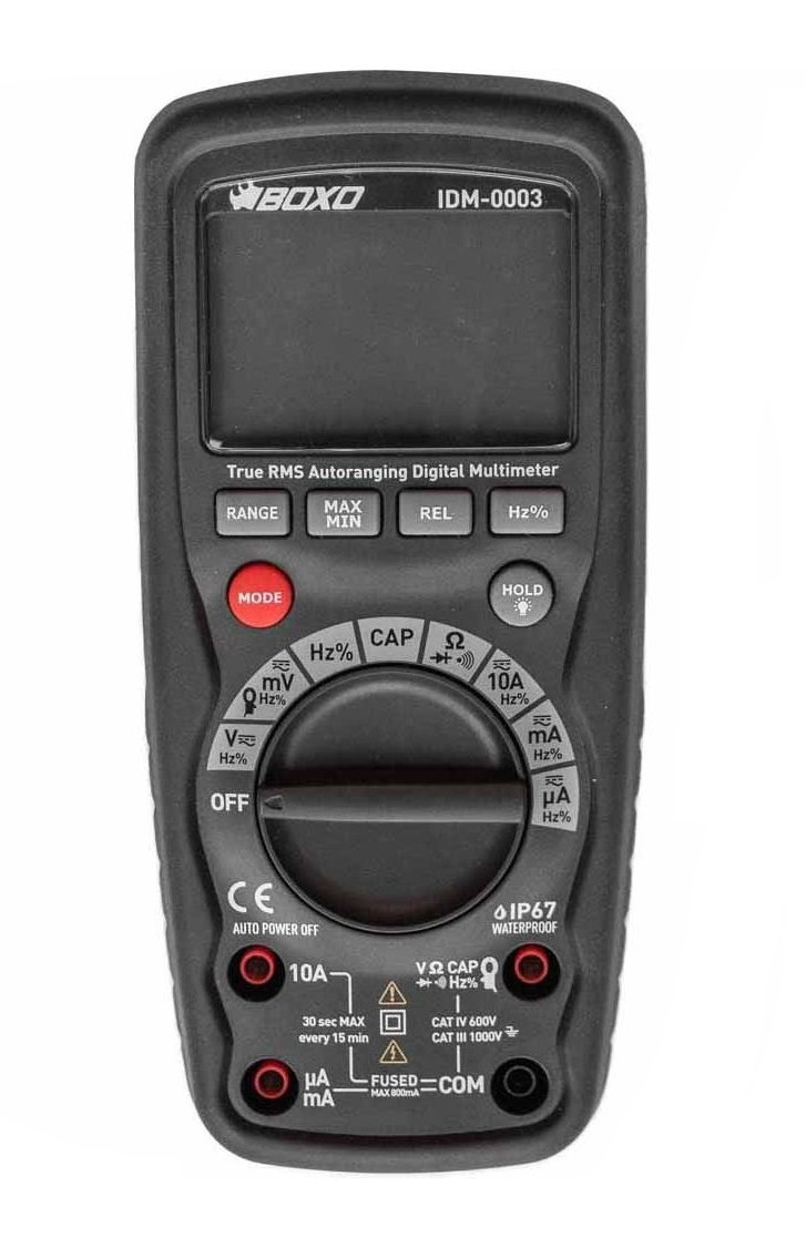 BOXO Digital Multimeter CAT III 1000v & CAT IV 600v