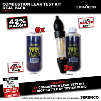 K26AUG3 - Combustion Leak Test Kit Deal Pack