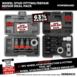 K26AUG4 - Wheel Stud Fitting/Repair Repair Deal Pack